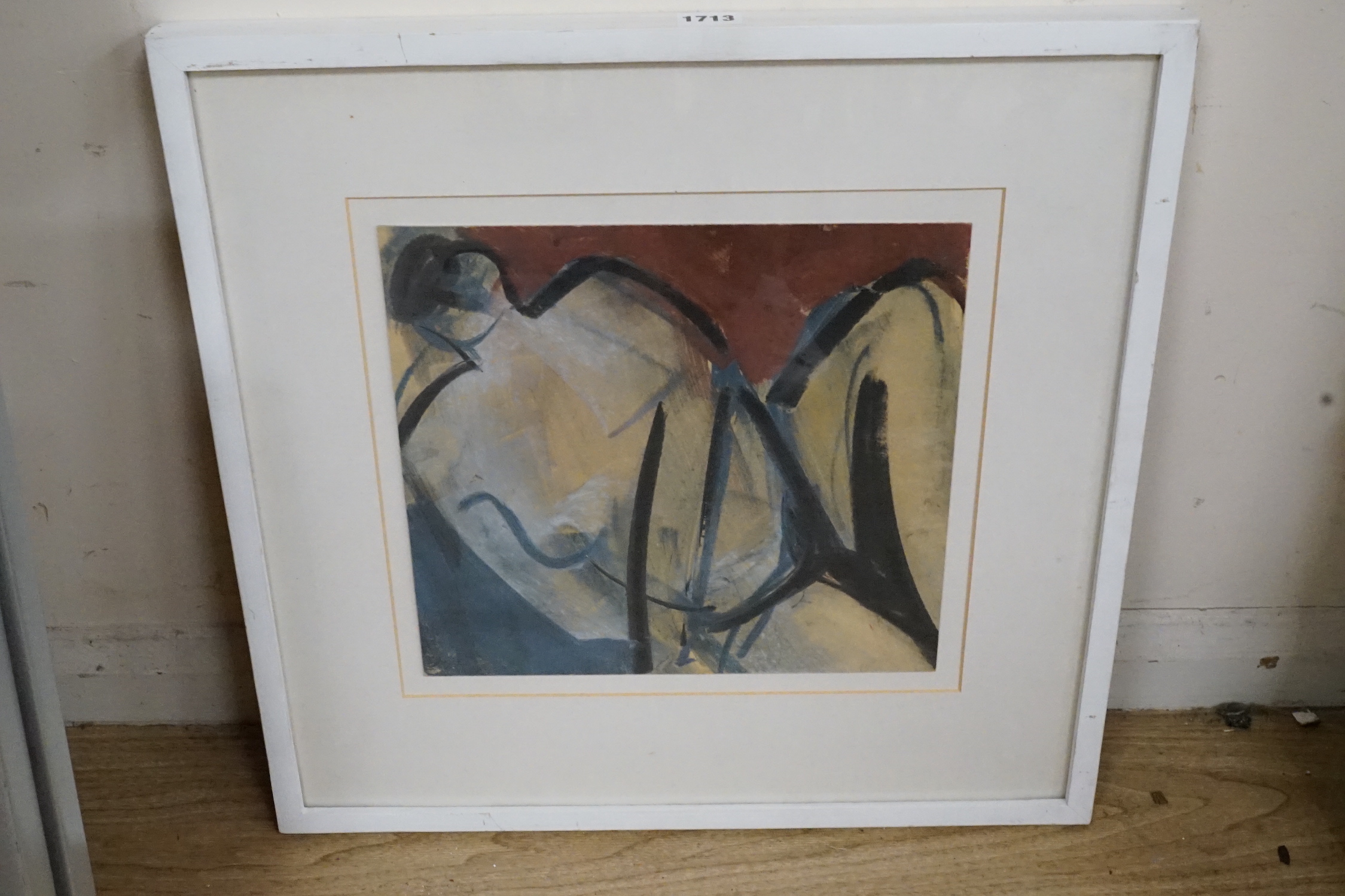 Mary Stork (1938-2017), oil pastel, 'Autumn', signed in pencil and dated '93, Bank Street Gallery label verso, 28 x 30cm